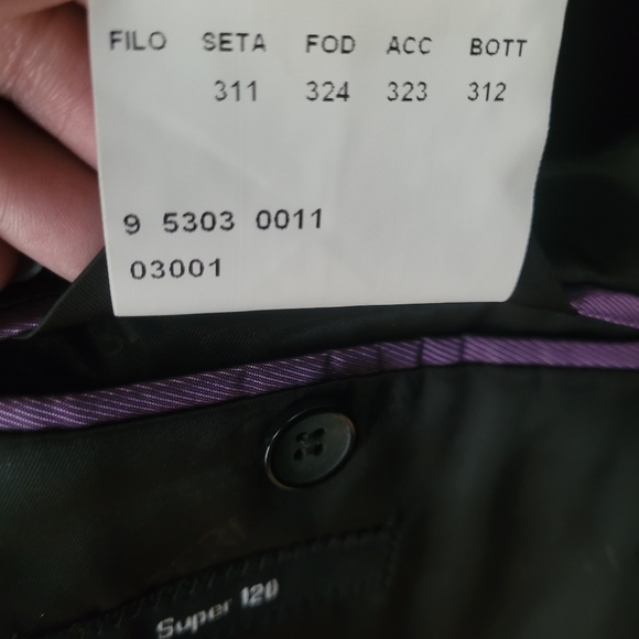 Cerutti Black Blazer Jacket - Picture 6 of 9